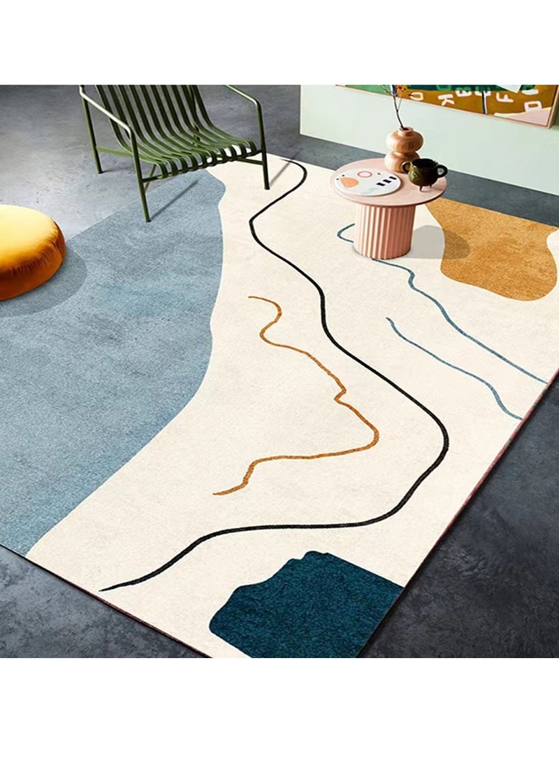 Sharpdo Modern Minimalist Style Living Room is Fully Covered Thickened Carpet - Image 3