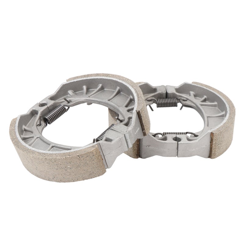 Drum Brake Pad Shoes 2pcs Aluminum Alloy & Semimetal - Stable Braking Performance for 6.5 Hp 196cc MB165 MB200 BT200X CT200U CRF70 GY6 49cc 50cc Scooter Moped ATV - Image 4