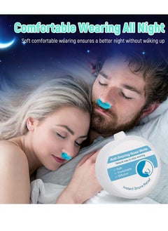 KASTWAVE Anti-Snoring Device Mini Air Purifier Sleeping Breath Aid Nose Clip Snore Stopper to Ease Breathing Snoring Natural Comfortable Sleep Snoring Stop Snoring Noise Silent Night Sleep for Women Men  - Image 4