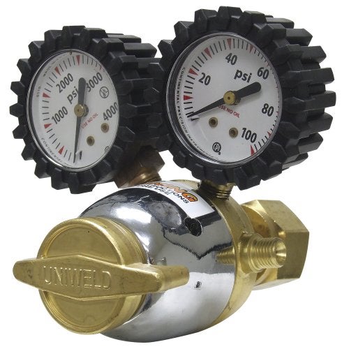 Uniweld RO Patriot Series Oxygen Regulator with A Outlet Connection and 540 CGA Inlet - Image 1