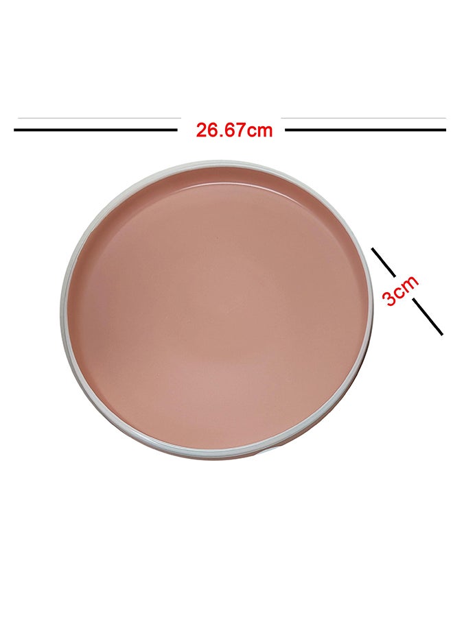 Feelings 12 Piece Stoneware Dinner Set With 4 X 27 Cm Dinner Plate, 4 X 16 X 6.5 Cm Bowls, 4 X 385 Ml Mugs, Serves 4 For Everyday Use, Pink  - Image 3