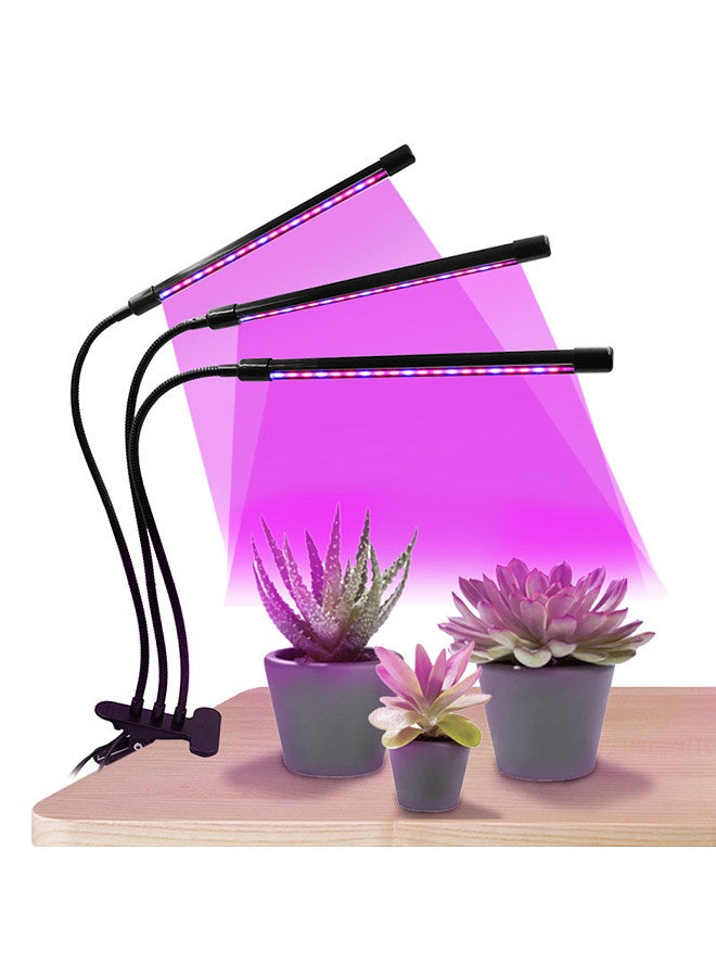 Generic Clip-on Plant Flower Succulent Grow Light USB Full Spectrum Indoor Growing Nursery Replenishing Waterproof Light 3H/9H/12H Timing 9-Gear Dimming  - Image 3