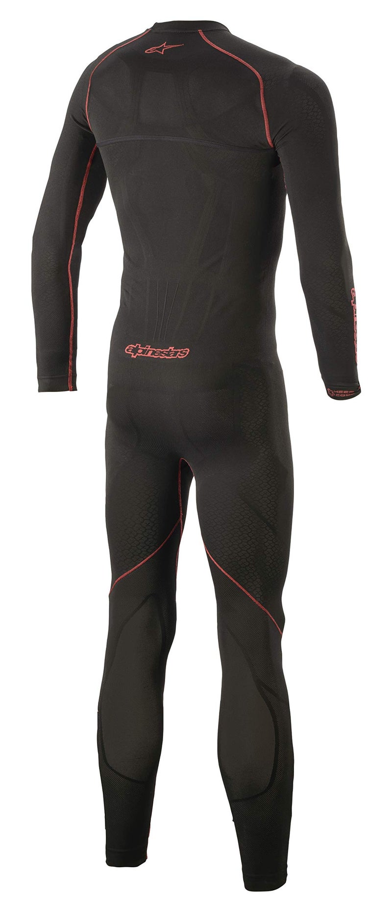 Alpinestars RIDE TECH LITE 1PC UNDERSUIT (XS/S, BLACK RED) - Image 2