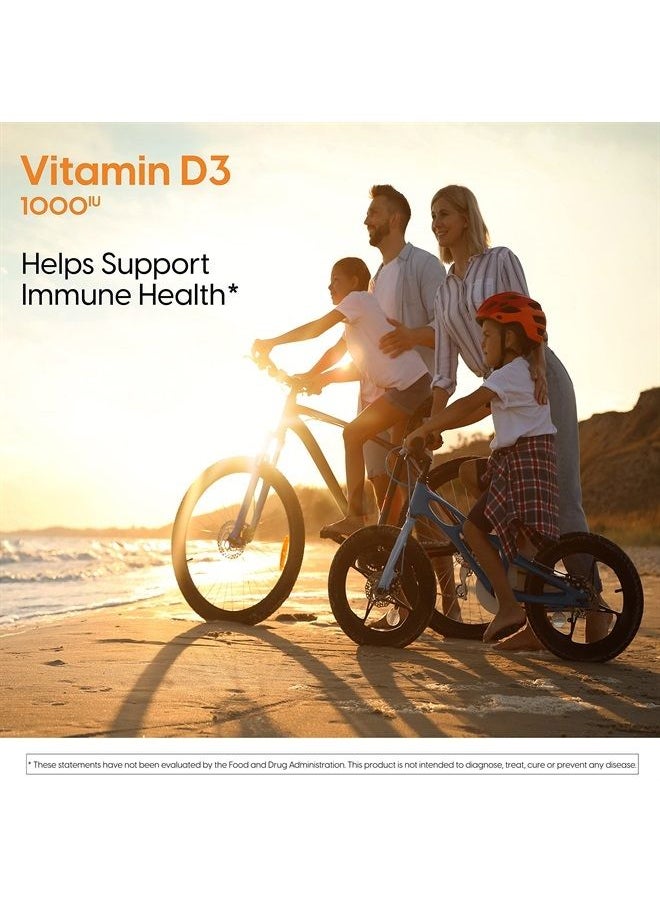 Doctor's BEST - Doctor's Best Best Vitamin D3 1000 IU, Softgel Capsules, 180-Count - Image 1