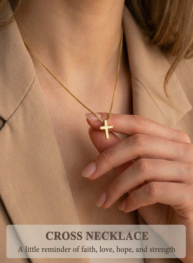 Tarsus Cross Necklace for Women Christian Gifts for Women Teenage Tween Teen Girls Trendy Stuff Gift Ideas Cute Pendant Necklace Birthday Inspirational Religious Jewelry Baptism Confirmation Easter Basket Stuffers - Image 2