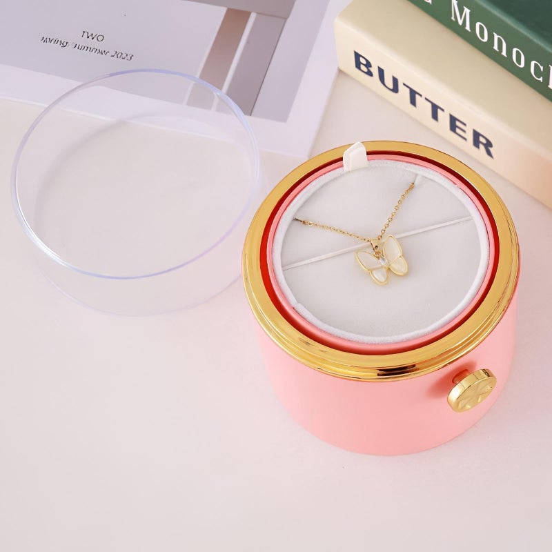 Gift box-a unique empty box for accessories, a small ring box that creates a romantic surprise for wedding parties, birthdays, Mother's day and any joyful event worth celebrating (color 4) - Image 5