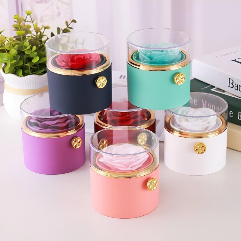 Gift box-a unique empty box for accessories, a small ring box that creates a romantic surprise for wedding parties, birthdays, Mother's day and any joyful event worth celebrating (color 4) - Image 2