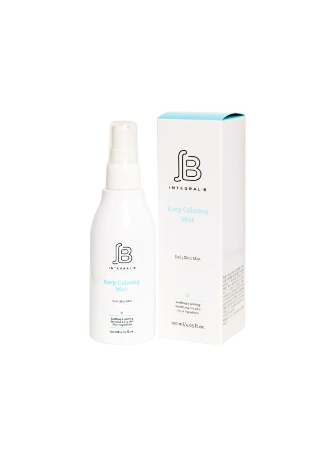 INTEGRAL B | K-Beauty Keep Calming Mist – Korean Cooling & Moisturizing Spray for All Skin Types | Babies, Men & Women | 120ml - Image 1
