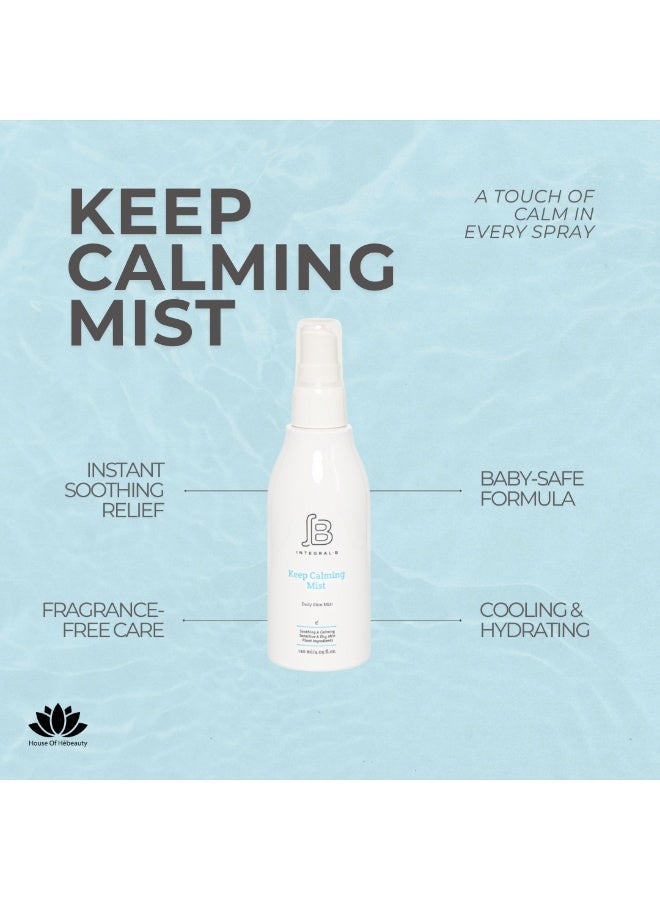 INTEGRAL B | K-Beauty Keep Calming Mist – Korean Cooling & Moisturizing Spray for All Skin Types | Babies, Men & Women | 120ml - Image 2