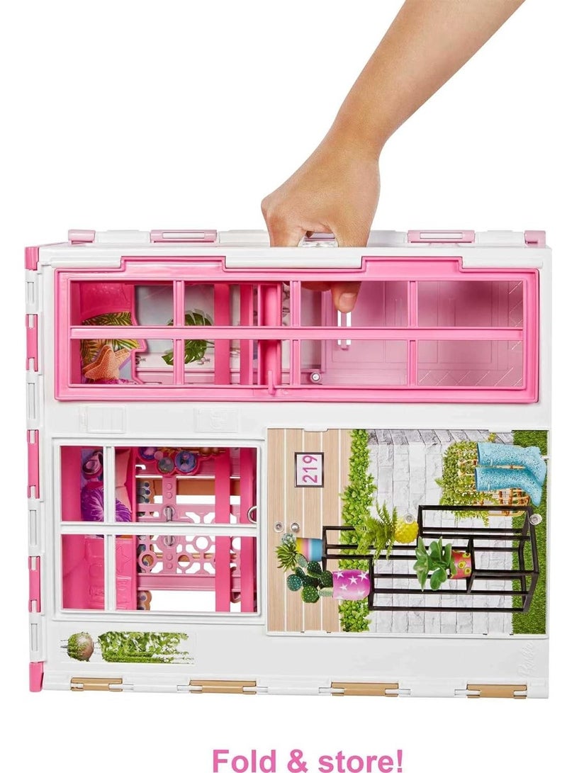 Barbie House with Doll - Image 5