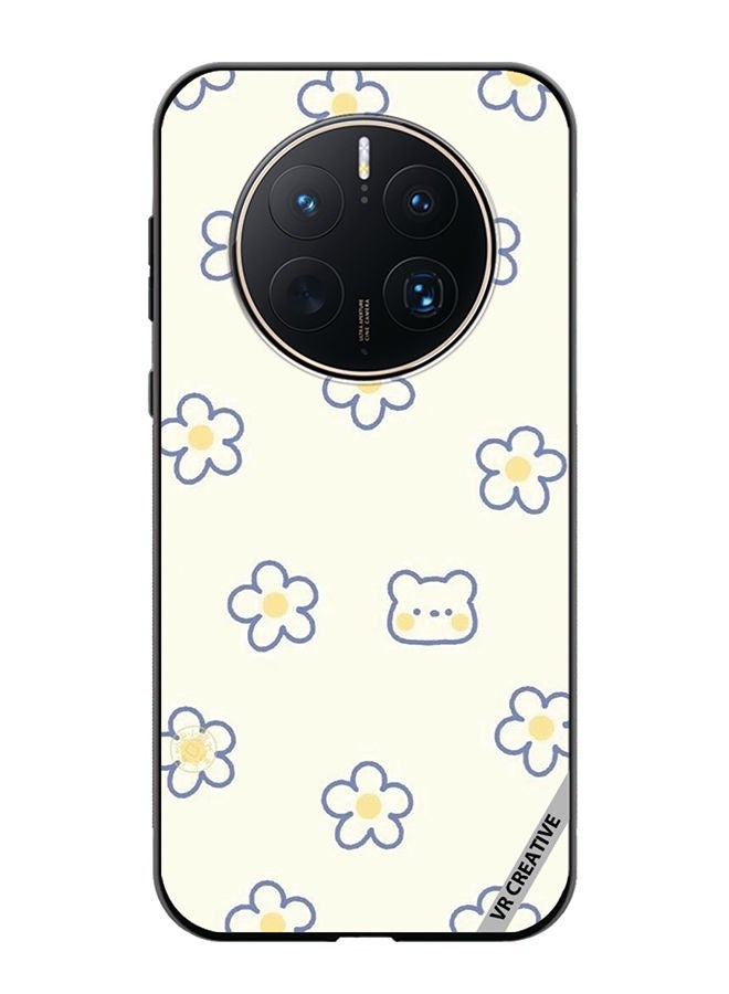 VR CREATIVE Protective Case Cover For Huawei Mate 50 Pro Floral Design Multicolour - Image 1