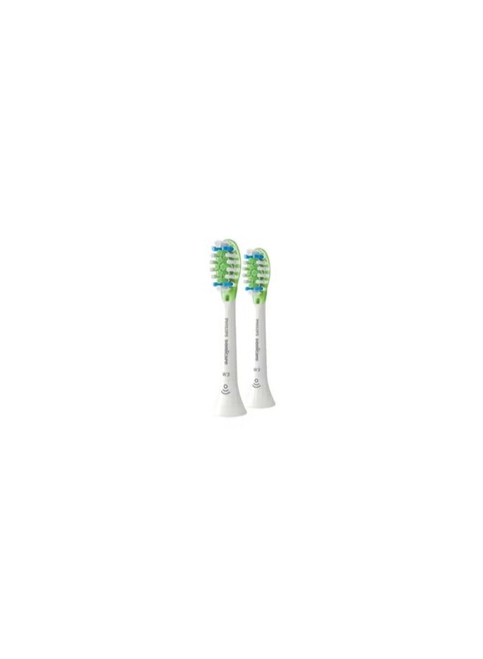 PHILIPS Sonicare Replacement Head Diamond CleanSmart Whitening 2 Pcs Standard Size HX9062/17 White White - Image 1