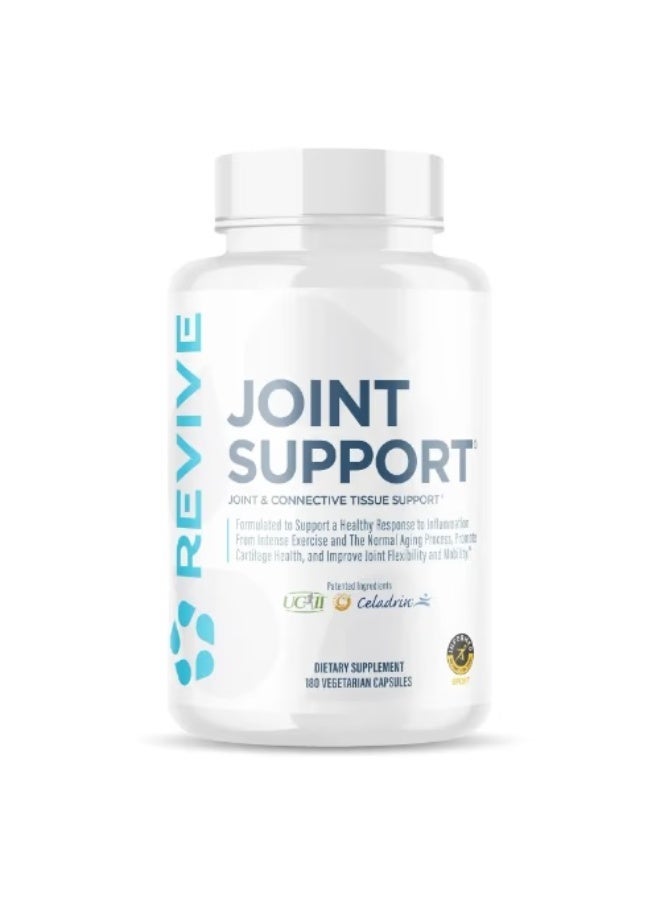 Revive Joint Support with Glucosamine, Chondroitin & MSM - Supports Healthy Cartilage and Connective Tissue - 180 Veg Capsules - Image 1