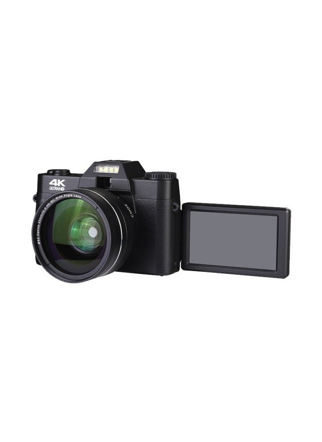 General - 4K HD 48 million retro SLR digital camera filter wide-angle micro single student entry camera - Image 1