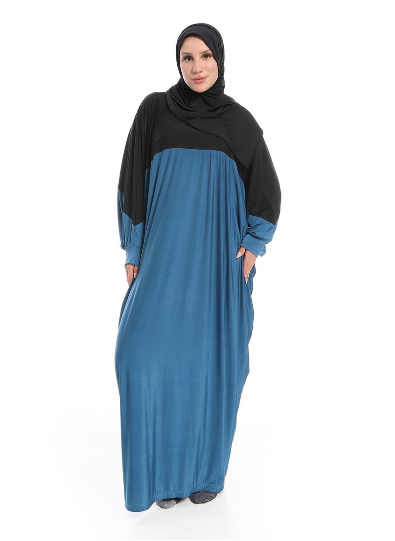 سيزار اسدال صلاة حريمي مزود بقصات سادة  - Image 1