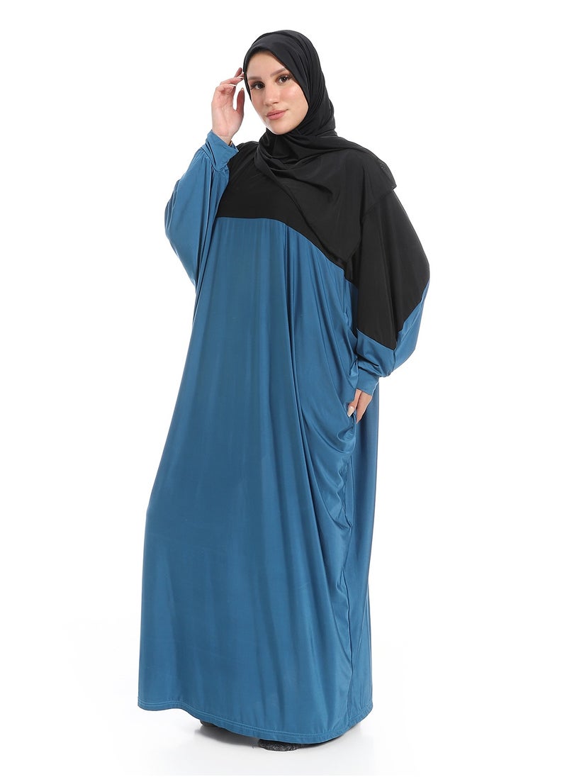 سيزار اسدال صلاة حريمي مزود بقصات سادة  - Image 2