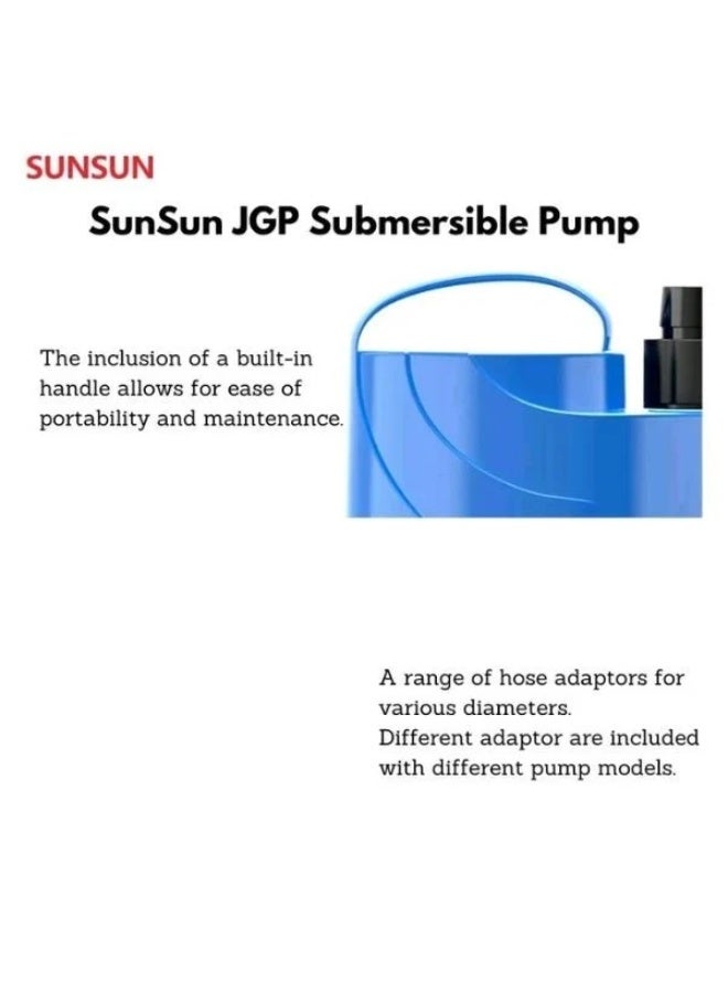 SUNSUN JGP Series Submersible Water Pump for Aquarium & Fish Tank – High Flow Water Circulation Pump - Image 5