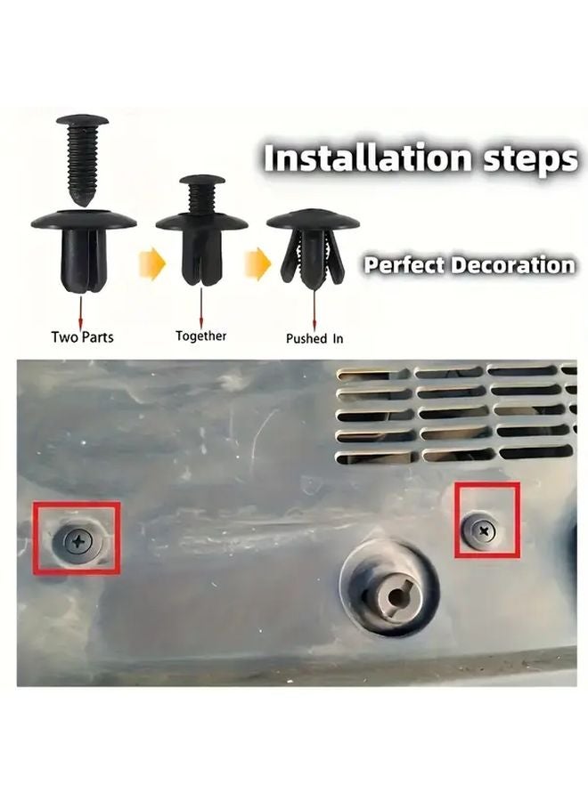 10 Piece Set Pry Bar Universal Car Fastener Kit With Removal Tool - Image 2