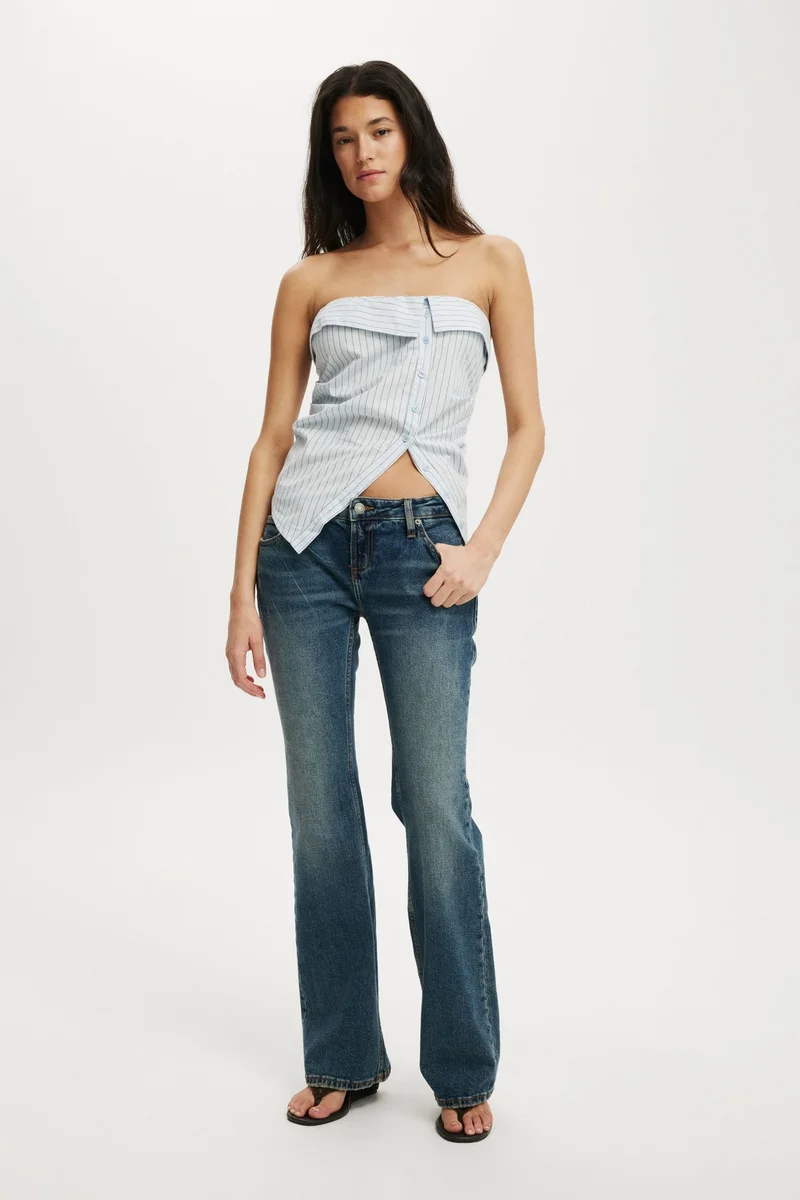 كوتون اون MIA STRAPLESS SHIRT