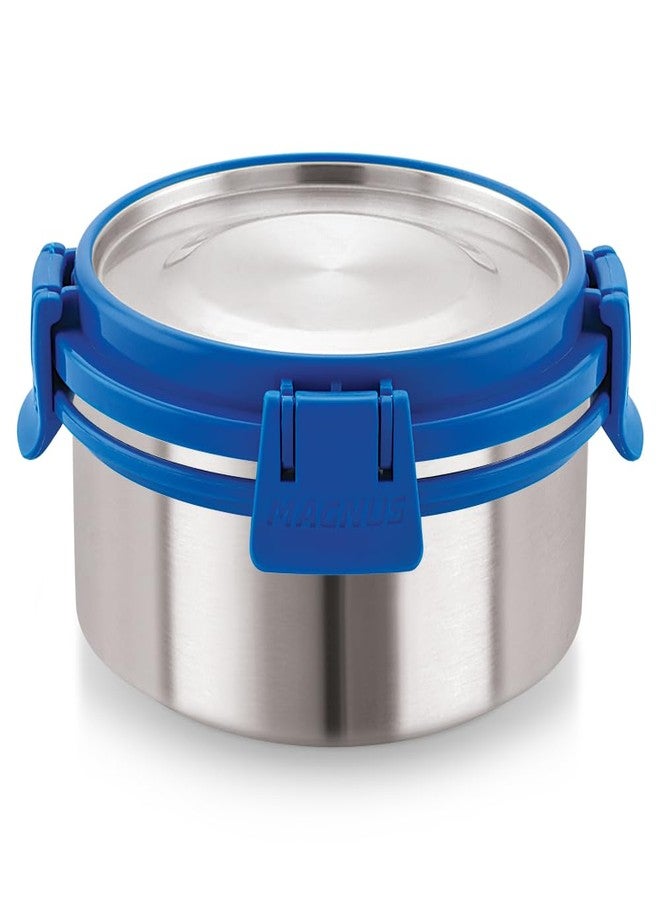 Magnus Stainless Steel Airtight Leakproof Storage Deluxe Container 450ML with Klip Lock - Ideal Kitchen Accessories Items, Perfect Lunch Box, Lunch Boxes for Office Men - Image 1