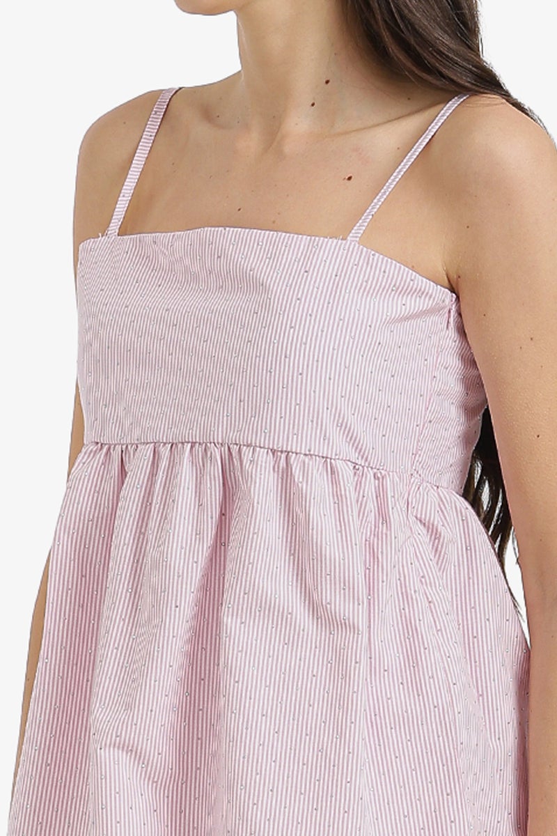 Carina Striped Embellished Beach Set - Image 5