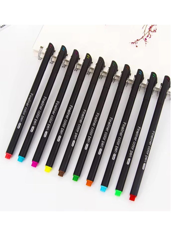 12  Colored Fine-Liner Pens 0,4mm - Image 3