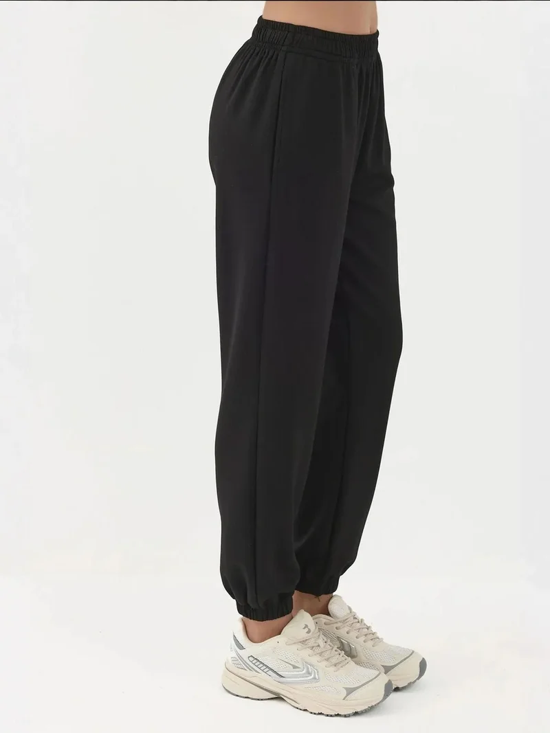 HICCUP Elastic Waist Modal Touch Jogger Pants