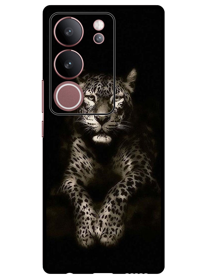 Theodor Protective Case Anti Scratch Shock Proof Bumper Cover For Vivo S17 - S17 Pro Leopard - Image 1