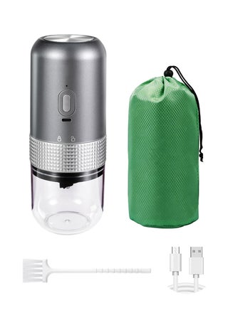 Coffee Grinder Electric Coffee Bean Grinder, Ceramic Burr Coffee Grinder, Espresso Grinder with Adjustable Burr and Removable Chamber, for Camping and Travel, Rechargeable, with Storage Bag - pzsku/ZB1F04402F870F5DB58F2Z/45/_/1702182827/533d4242-e587-46ab-8e4e-72e5f2f68654