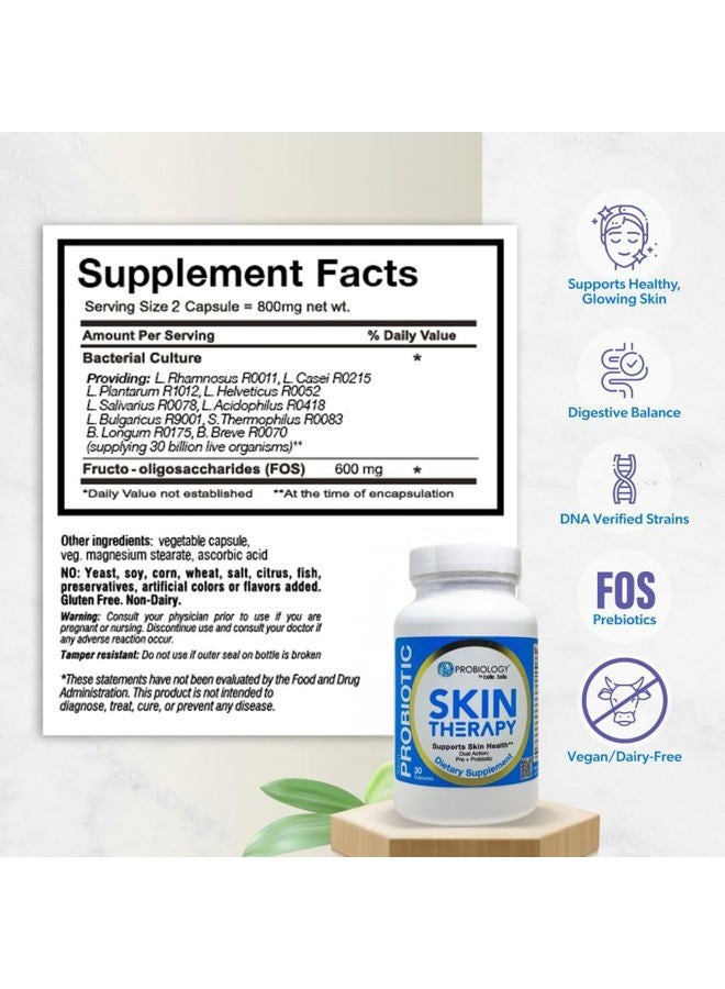 Belle+Bella Belle and Bella Probiotic Skin Therapy, 30 Count - Image 3