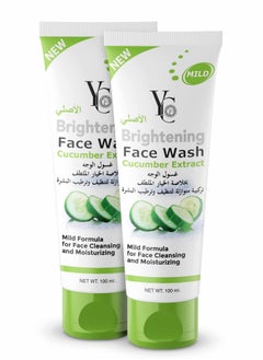YC Brightening Face Wash with Cucumber Extract 100 ml - 2 pcs