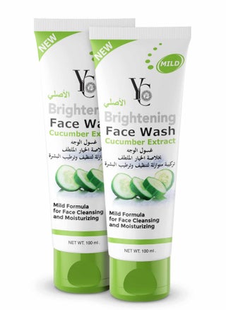 YC Brightening Face Wash with Cucumber Extract 100 ml - 2 pcs - pzsku/ZB1F0540261D7A2CD3CC7Z/45/1746524635/4b6778ea-fdd3-4e2a-bf13-baa0d8fd4034
