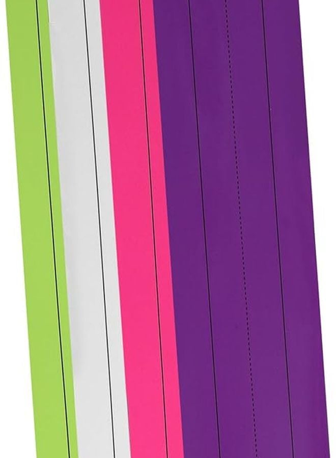 Jojofuny 4pcs Large Magnetic Dry Erase Strips Reusable Whiteboard Fridge Organization Stickers - Image 1
