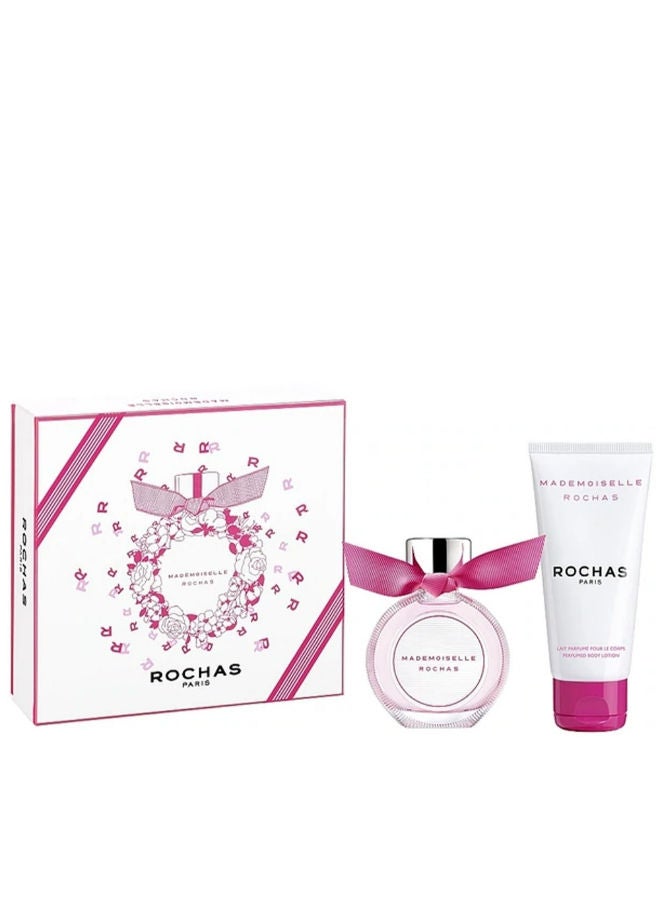 Rochas Mademoiselle - Eau de Toilette, 50 ml + Body lotion 100 ml Gift Set - Image 2