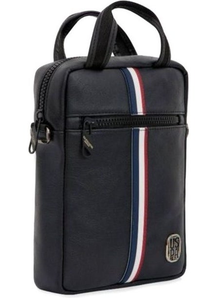 U.S. Polo Assn. BASE. Polo Assn. Black Unisex Messenger Bag PLEVR23711  - Image 2