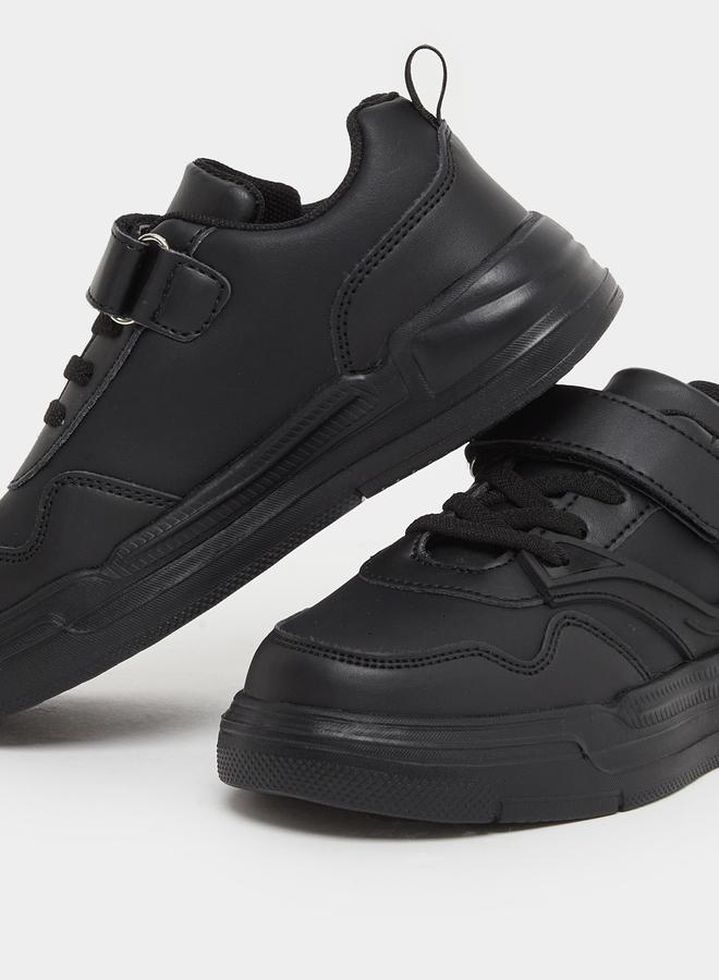 Styli Panelled Sneakers with Hook and Loop Closure - Image 3