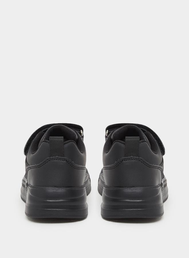 Styli Panelled Sneakers with Hook and Loop Closure - Image 4