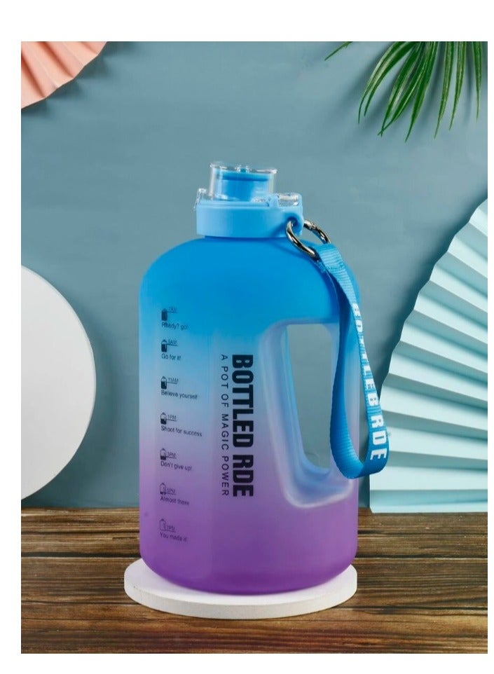 ALCOACH Gallon Water Bottle with Synthetic Free Incentive Large Jug With a capacity of 2.2 L BOTTLE-52 - Image 1