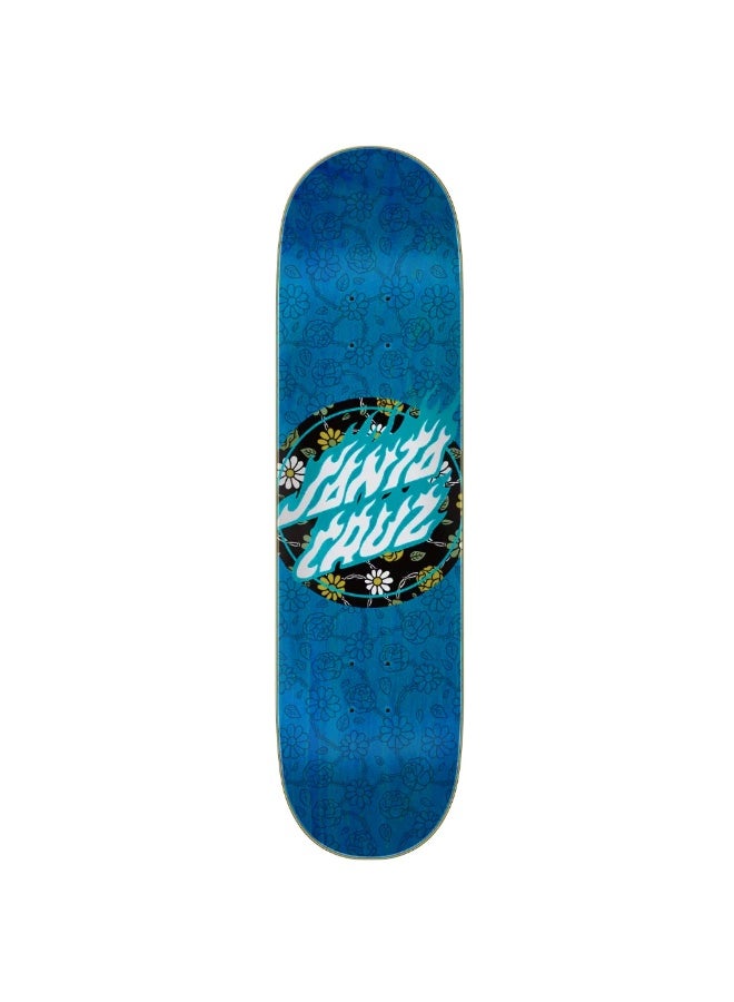 Santa Cruz Floral Flame Dot 7-Ply Birch 8.25" x 31.8" Skateboard Deck - Image 1