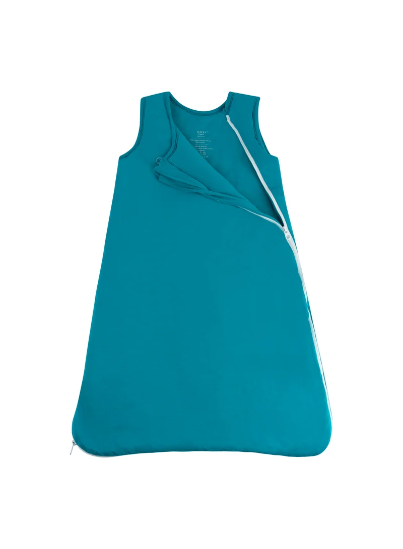 Anvi Baby Organic Bamboo Sleeping Bag- Deep Blue