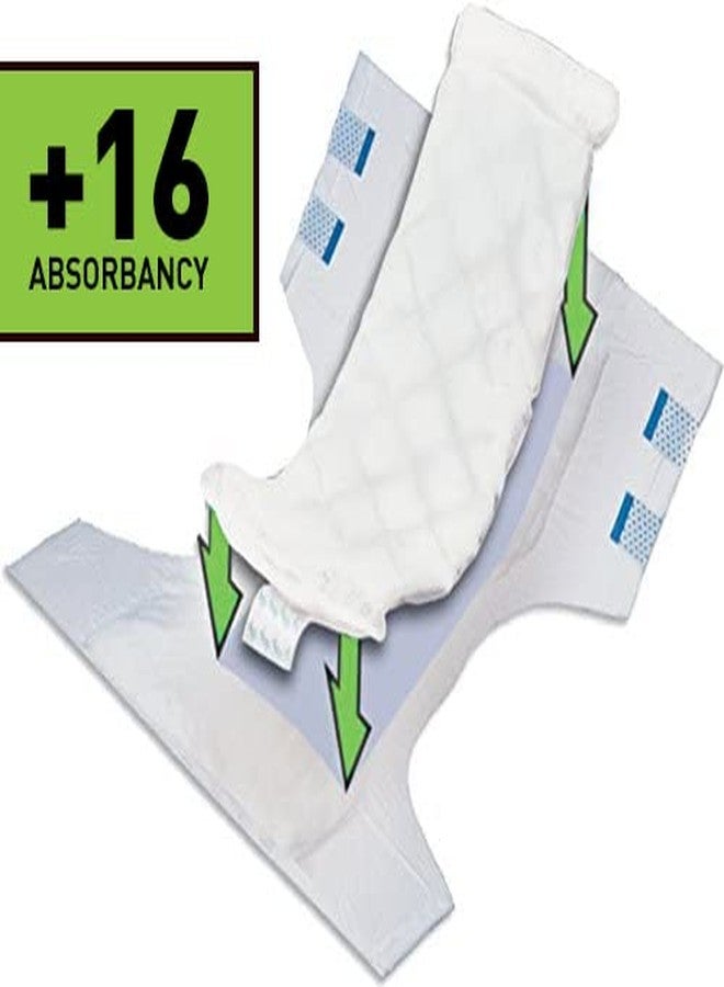 BrightCare Extra Absorbent Large Adult Diaper Booster Pad Liner Inserts Doubler Locks In Moisture Throughout The Day or Night with +18 oz Absorbency (25 Count) - Image 4