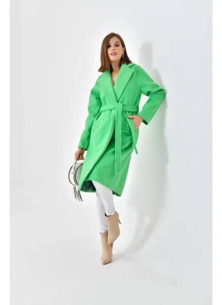 جارمي Ftz Women Women's Cashmere Coat Benetton