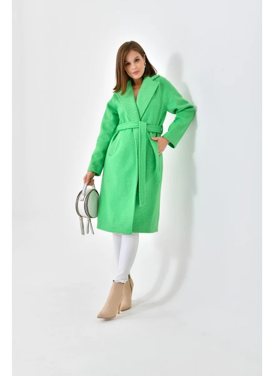 جارمي Ftz Women Women's Cashmere Coat Benetton