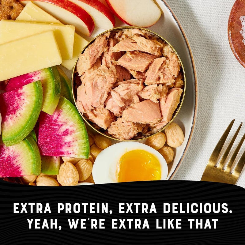 Bumble Bee Prime Solid White Albacore Tuna in Olive Oil, 5 oz Cans (Pack of 12) - Premium Wild Caught Tuna with 30g Protein per Serving - Image 4