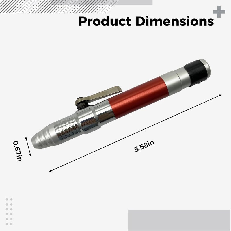 T39 Fine Tip Handpiece, Gh116-8H Polishing Handle, 5.6 in Flex Shaft for Extended Grinding & Metal Carving - Image 2