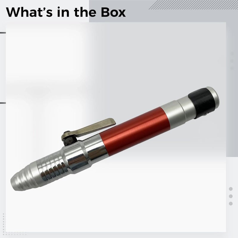T39 Fine Tip Handpiece, Gh116-8H Polishing Handle, 5.6 in Flex Shaft for Extended Grinding & Metal Carving - Image 3