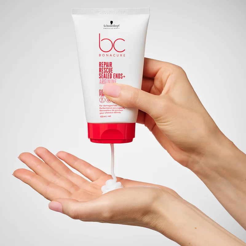 Schwarzkopf Professional Bonacure Repair Rescue Sealed Ends Serum For Damaged Hair - Vegan - 100ml