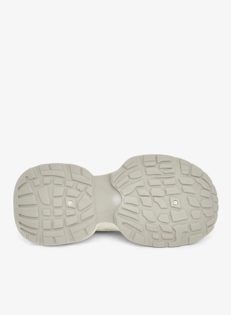 Styli Active  Textured Lace Up Sneakers for Women | Best Price UAE