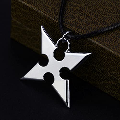 HJYZY 4 pcs King H. Ring Jewelry Sora's Crown & Roxas's Cross Necklaces cosplay accessories for Men Woman - Image 4