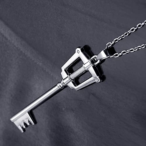 HJYZY 4 pcs King H. Ring Jewelry Sora's Crown & Roxas's Cross Necklaces cosplay accessories for Men Woman - Image 5
